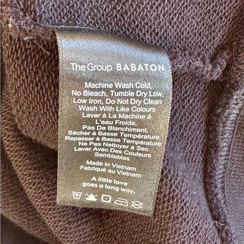 Aritzia The Group by Babaton Perfect Fleece Hoodie in Black | Small - Picture 12 of 14